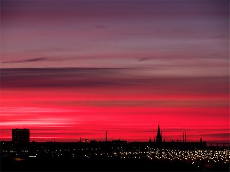 portrait of scandinavian sky Fotografie stock - Microstock e Abbonamento, Codice: 400-04939790