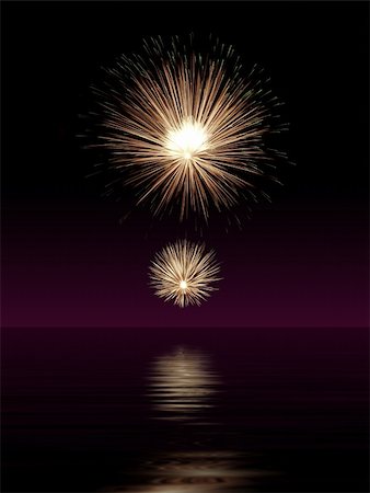 firecracker rocket - Fireworks Stock Photo - Budget Royalty-Free & Subscription, Code: 400-04939819