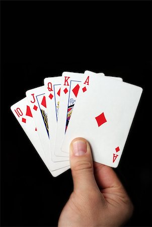 simsearch:400-06389082,k - royal flush Stockbilder - Microstock & Abonnement, Bildnummer: 400-04932028