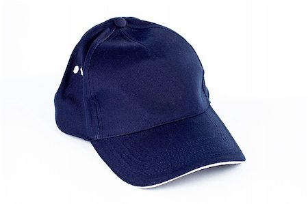 sun visor hat - Baseball cap on white background Stock Photo - Budget Royalty-Free & Subscription, Code: 400-04932524