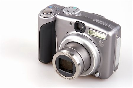 An 6x optical zoom digital camera close up. Stock Photo - Budget Royalty-Free & Subscription, Code: 400-04932530