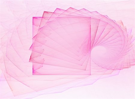 simsearch:400-04425466,k - Abstract pink snail design; fractal spiral image Stock Photo - Budget Royalty-Free & Subscription, Code: 400-04933200