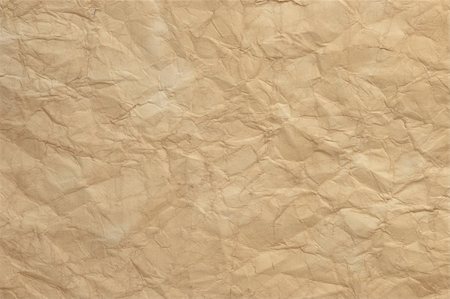 texture of old rumpled paper Stock Photo - Budget Royalty-Free & Subscription, Code: 400-04944924