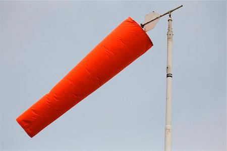 orange wind sock at raf cosford shifnal shropshire england uk Fotografie stock - Microstock e Abbonamento, Codice: 400-04949360