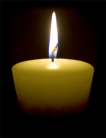simsearch:400-04528649,k - Yellow Candle Stock Photo - Budget Royalty-Free & Subscription, Code: 400-04940198