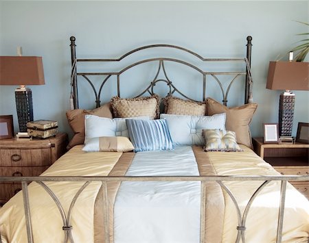 phartisan (artist) - Modern Bedroom Decor Foto de stock - Royalty-Free Super Valor e Assinatura, Número: 400-04941616
