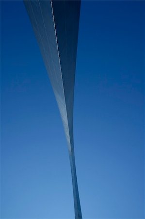The Arch at St. Louis - Close up Abstract Perspective Stock Photo - Budget Royalty-Free & Subscription, Code: 400-04941895