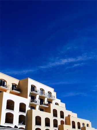 Modern apartments in the Mediterranean island of Malta Stock Photo - Budget Royalty-Free & Subscription, Code: 400-04942274