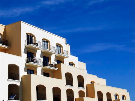 Modern apartments in the Mediterranean island of Malta Stock Photo - Budget Royalty-Free & Subscription, Code: 400-04942275