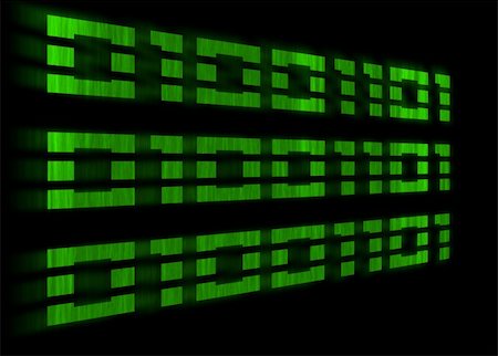 simsearch:400-05678366,k - Green binary code with a motion blur on a black background Stockbilder - Microstock & Abonnement, Bildnummer: 400-04942518