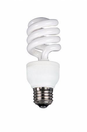 draw light bulb - milky fluorescent light bulb isolated on a white background Stock Photo - Budget Royalty-Free & Subscription, Code: 400-04942562