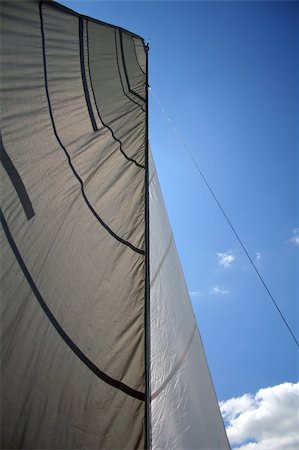 sail on the pole Photographie de stock - Aubaine LD & Abonnement, Code: 400-04943780