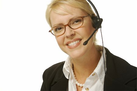 simsearch:400-04004131,k - A beautiful friendly secretary/telephone operator. Foto de stock - Super Valor sin royalties y Suscripción, Código: 400-04956782