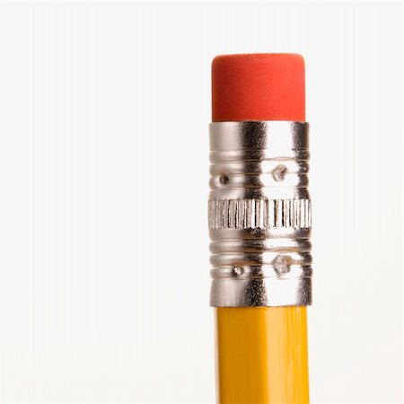 simsearch:400-04451935,k - Close up of eraser end of a pencil. Fotografie stock - Microstock e Abbonamento, Codice: 400-04956949