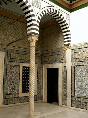 Intérieur du Musée du Bardo, Tunis, Tunisie Photographie de stock - Aubaine LD & Abonnement, Code: 400-04957345
