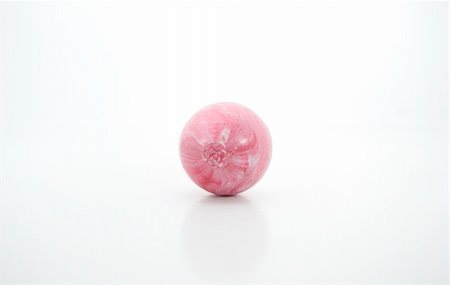 pink rubber ball for kids to play with Stock Photo - Budget Royalty-Free & Subscription, Code: 400-04958133