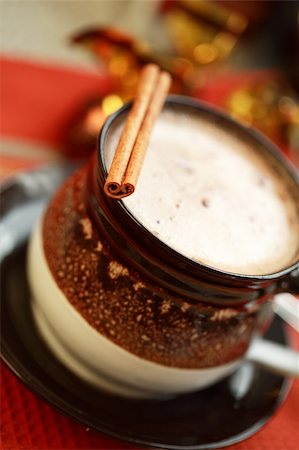Cappuccino, shallow DOF Stock Photo - Budget Royalty-Free & Subscription, Code: 400-04958593