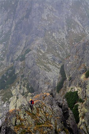 simsearch:400-08506088,k - Climber in National Park Retezat, Judele ridge, Romania Fotografie stock - Microstock e Abbonamento, Codice: 400-04958996