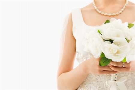 simsearch:400-04950359,k - Close up shot of an Asian bride holding bouquet. Stock Photo - Budget Royalty-Free & Subscription, Code: 400-04950351