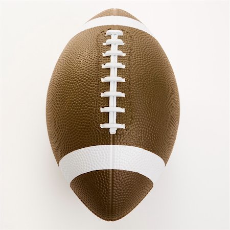 American football on white background. Stock Photo - Budget Royalty-Free & Subscription, Code: 400-04953783