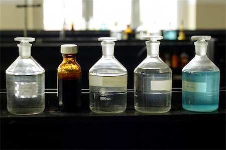 scientific research old - laboratory glassware Stock Photo - Budget Royalty-Free & Subscription, Code: 400-04964059