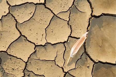 simsearch:400-07678701,k - Dry cracked soil with the last raindrops craters still showing - environment background Stock Photo - Budget Royalty-Free & Subscription, Code: 400-04964243