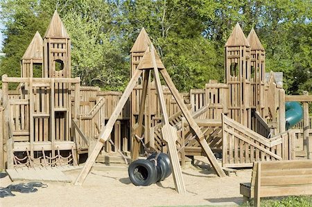 play area - Community play area Stock Photo - Budget Royalty-Free & Subscription, Code: 400-04966846
