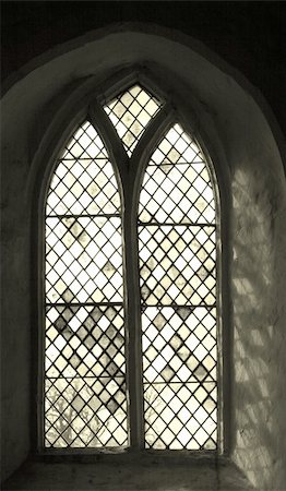 simsearch:400-05356743,k - Window in Chetwode Parish Church (former Abbey) in Buckinghamshire, England Stockbilder - Microstock & Abonnement, Bildnummer: 400-04966854