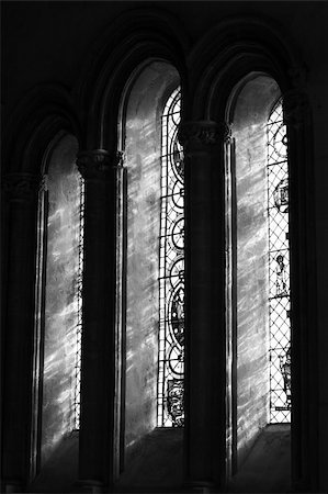 simsearch:400-05356743,k - Window in Chetwode Parish Church (former Abbey) in Buckinghamshire, England Stockbilder - Microstock & Abonnement, Bildnummer: 400-04966855