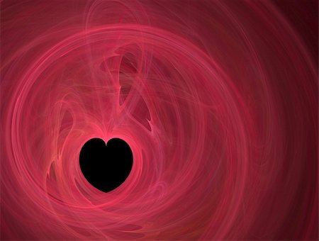 simsearch:400-04464562,k - smooth red fractal heart Stock Photo - Budget Royalty-Free & Subscription, Code: 400-04967064