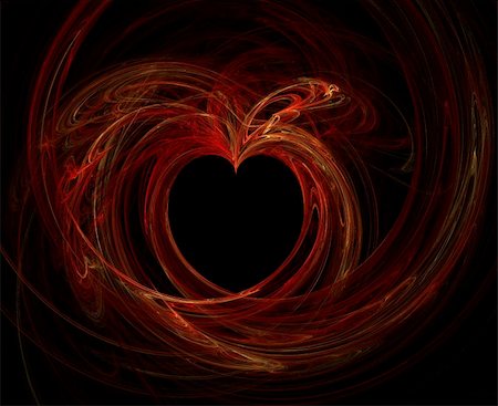 simsearch:400-04464562,k - high res flame fractal forming a red heart Stock Photo - Budget Royalty-Free & Subscription, Code: 400-04967069