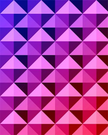 purple and blue tiles - triangle background, rembering the design of the seventies/eighties Foto de stock - Super Valor sin royalties y Suscripción, Código: 400-04967070