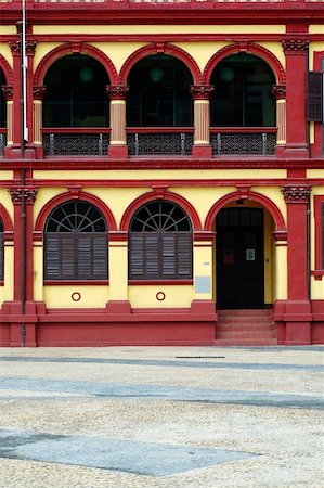simsearch:400-04978863,k - The preserved colonial construction in Macau city Stock Photo - Budget Royalty-Free & Subscription, Code: 400-04968073