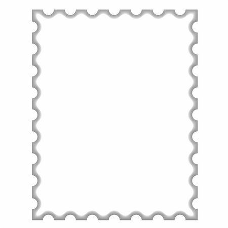 philately - Empty Stamp Photographie de stock - Aubaine LD & Abonnement, Code: 400-04968104