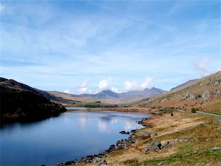 Llynnau Mymby, Capel Curig, Snowdonia, North Wales. Stock Photo - Budget Royalty-Free & Subscription, Code: 400-04968846