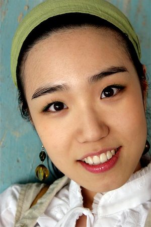 Pretty Korean woman Stock Photo - Budget Royalty-Free & Subscription, Code: 400-04968853