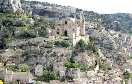 sicily ragusa - Typical sicilain village Photographie de stock - Aubaine LD & Abonnement, Code: 400-04969166