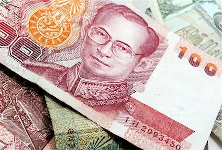 close up of thai money Stock Photo - Budget Royalty-Free & Subscription, Code: 400-04969272