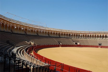 Famous bullring in Spain Stock Photo - Budget Royalty-Free & Subscription, Code: 400-04960175