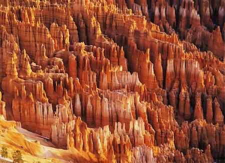 pinnacles desert - Hodoos in Bryce Canyon National Park Foto de stock - Super Valor sin royalties y Suscripción, Código: 400-04960392