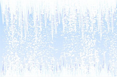 sleet - Abstract vector illustration of ice and snow Stock Photo - Budget Royalty-Free & Subscription, Code: 400-04961296