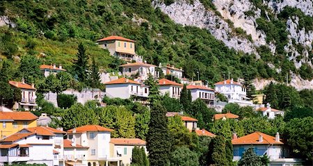 aerial view over monaco monte carlo from la turbie on the french riviera Stock Photo - Budget Royalty-Free & Subscription, Code: 400-04962085