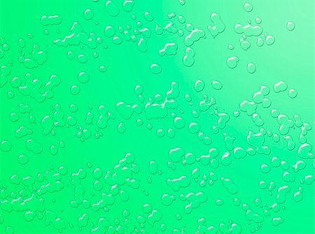 A green background made of water drops Foto de stock - Super Valor sin royalties y Suscripción, Código: 400-04962298