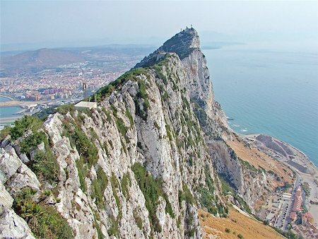 The Rock of Gibraltar Fotografie stock - Microstock e Abbonamento, Codice: 400-04975118