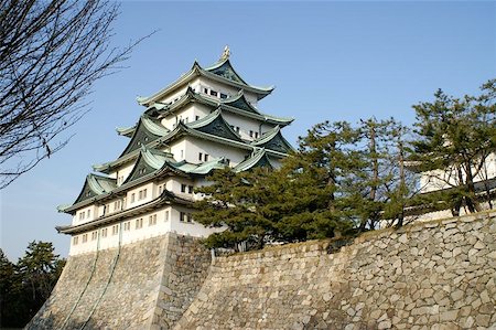 A typical Japanese castle Stock Photo - Budget Royalty-Free & Subscription, Code: 400-04977007