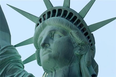 simsearch:400-04615381,k - Statue of Liberty, close-up Foto de stock - Super Valor sin royalties y Suscripción, Código: 400-04977028