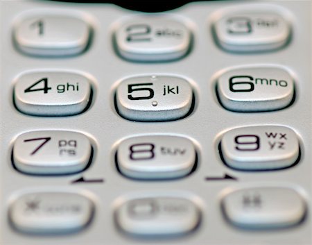 a close up of a phone keypad Stock Photo - Budget Royalty-Free & Subscription, Code: 400-04979029