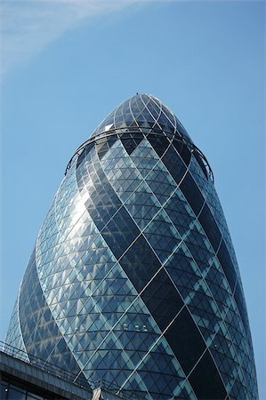 This is a image of the modern building called the "Gherkin". It can be used to represent modern architecture. Stock Photo - Budget Royalty-Free & Subscription, Code: 400-04979080
