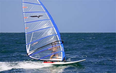 Open Ocean Wind Sailor Foto de stock - Super Valor sin royalties y Suscripción, Código: 400-04979608