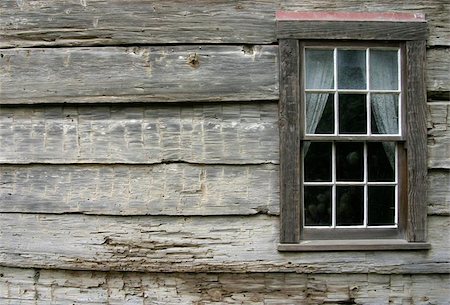 sparky2000 (artist) - A very rustic window on an old mountain cabin. Photographie de stock - Aubaine LD & Abonnement, Code: 400-04972202